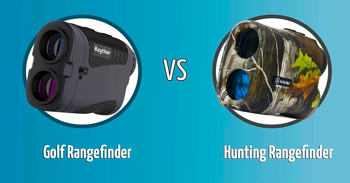 Do golf rangefinders work for hunting?