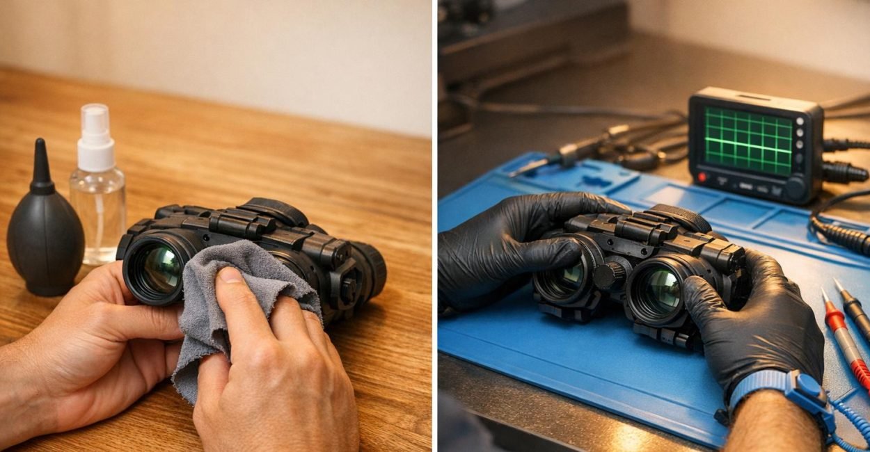 Night Vision Repair: DIY vs Professional Service