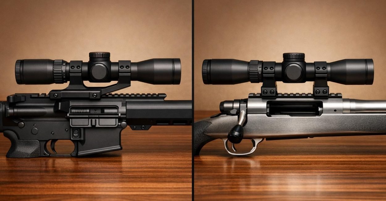 One-Piece vs Two-Piece Scope Mounts
