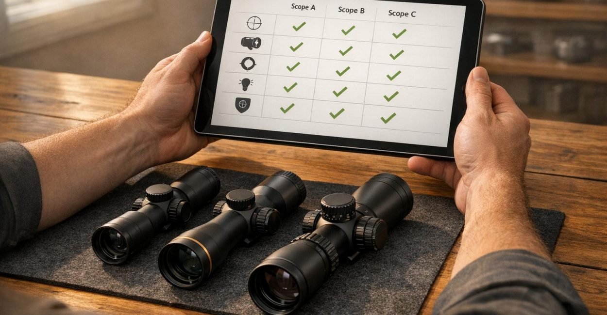 Rifle Scope Feature Evaluator