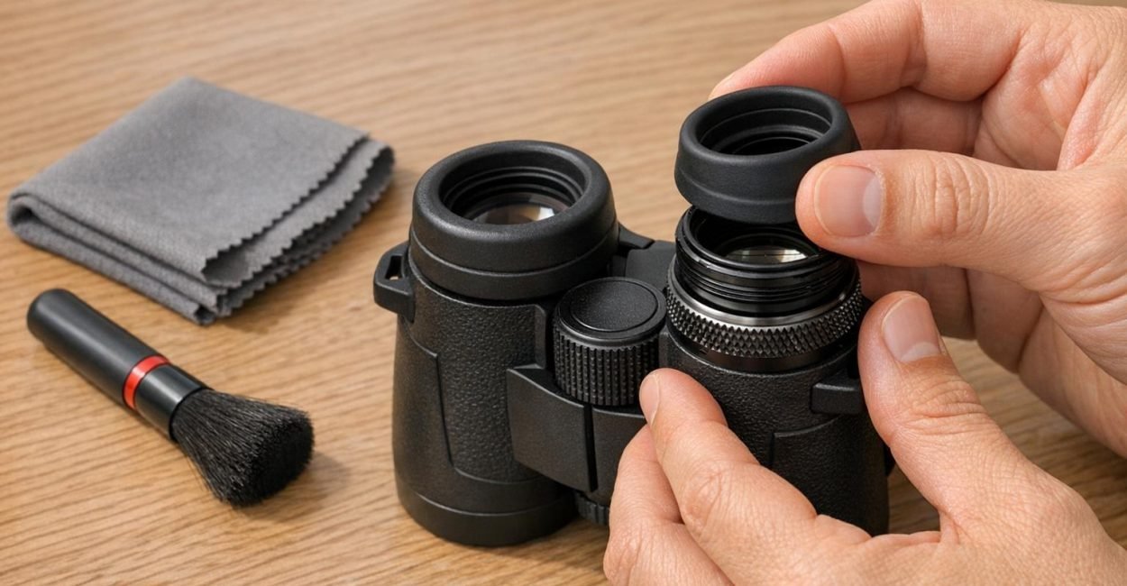 How to Replace Binocular Eyecups