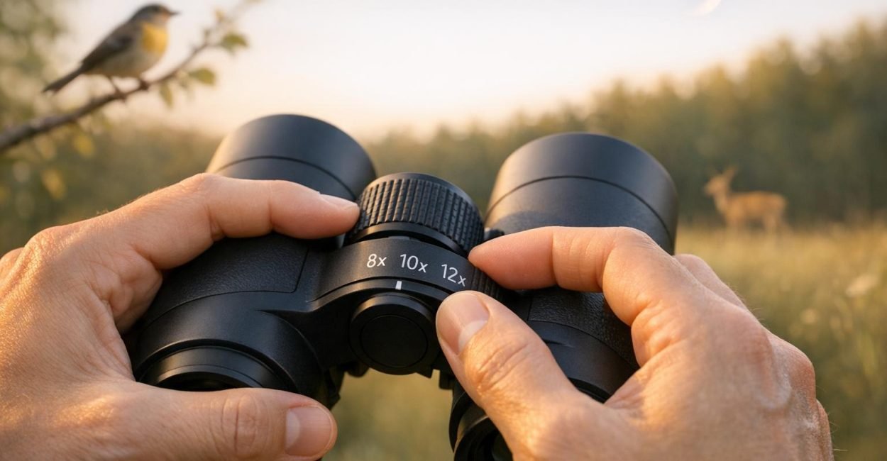 Binoculars Magnification Guide Tool