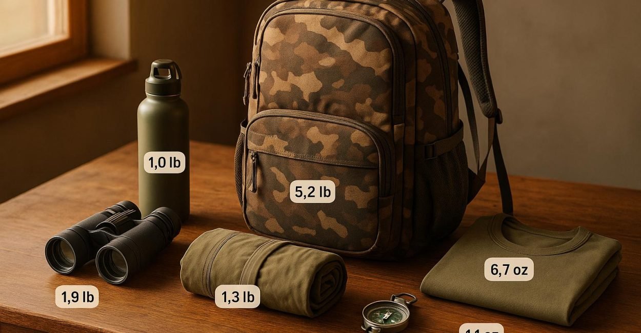 Hunting Gear Weight Planner